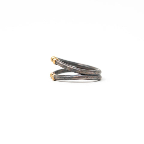 Bague unique BPO - Atelier Armoure, bijoux uniques faits à la main à Lille.