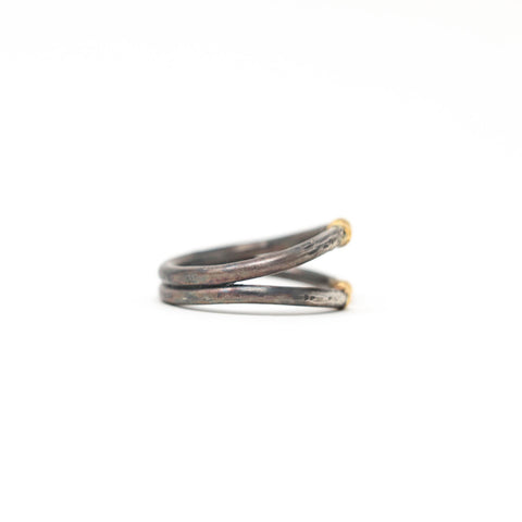Bague unique BPO - Atelier Armoure, bijoux uniques faits à la main à Lille.
