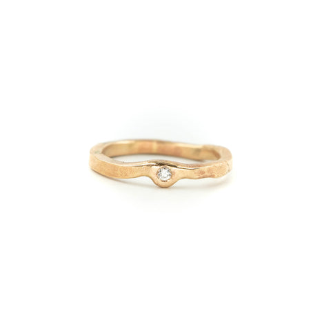 The Little Imperfect in Gold and Sky Blue Topaz