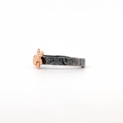 Pétales d'or rose "nos souvenirs"