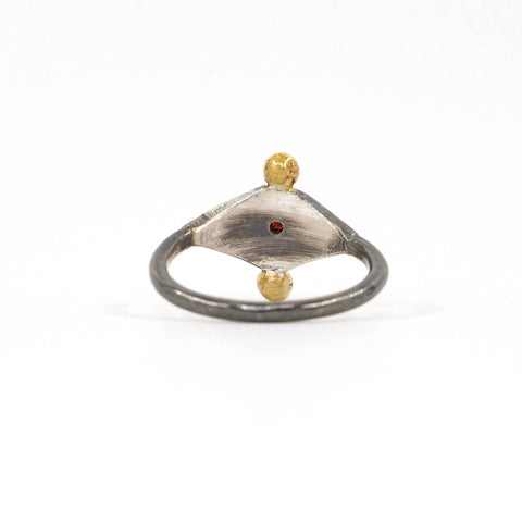 Stacker reliquae initiales grenat - Atelier Armoure, Modern Relics