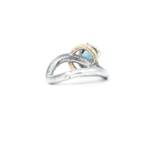 Maxi solitaire O&A bleu londres - Atelier Armoure, Modern Relics