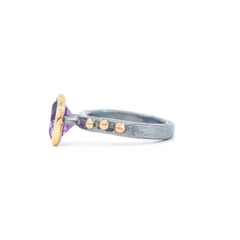Maxi solitaire unique Améthyste - Atelier Armoure, Modern Relics