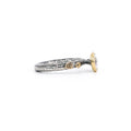 Maxi solitaire transparent topaze 18k - Atelier Armoure, Modern Relics