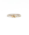 Bague fine 3 pépites - Atelier Armoure, bijoux uniques faits à la main à Lille.
